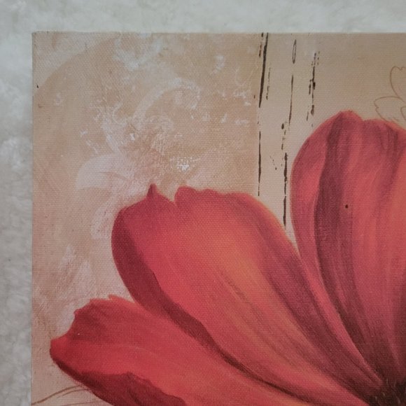 Pamela Gladding Orange Poppie Wrapped Canvas Art Print Wall Decor - Picture 3 of 5